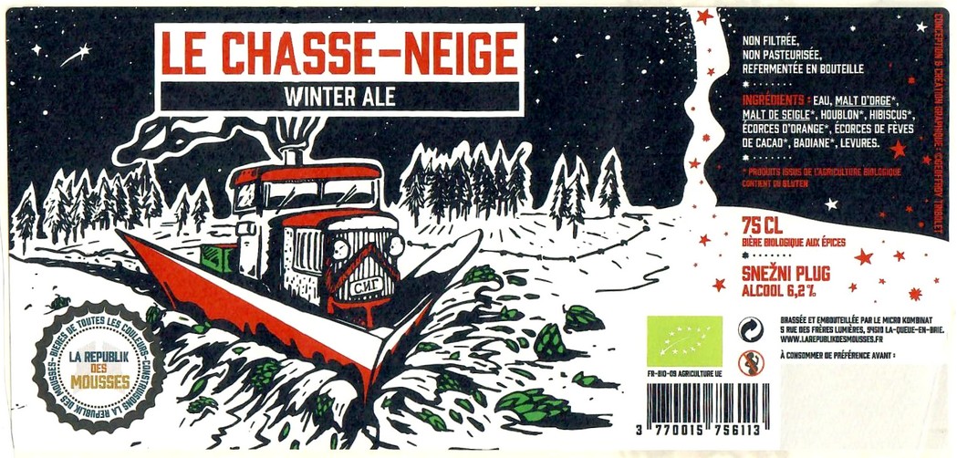 Etiquette BRASSERIE LA REPUBLIK DES MOUSSES 13