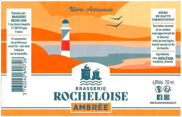 Etiquette BRASSERIE LA ROCHELOISE 01