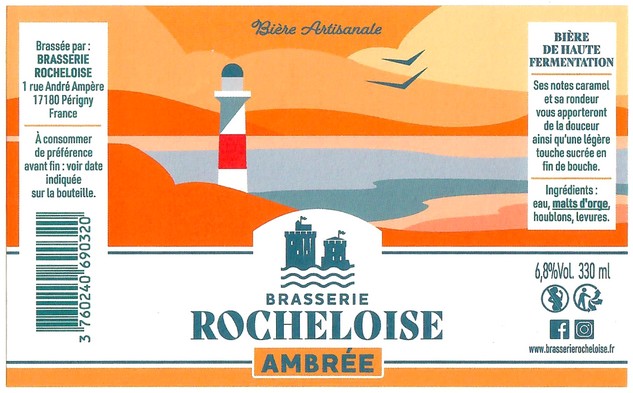 Etiquette BRASSERIE ROCHELOISE 02