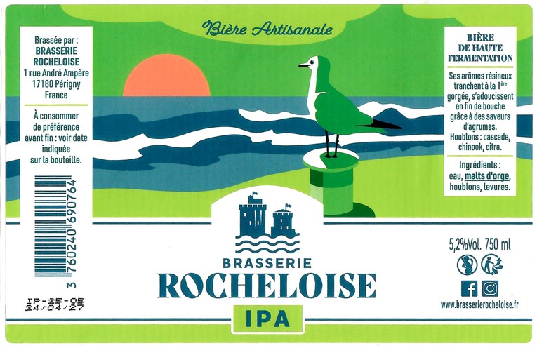 Etiquette BRASSERIE ROCHELOISE 09