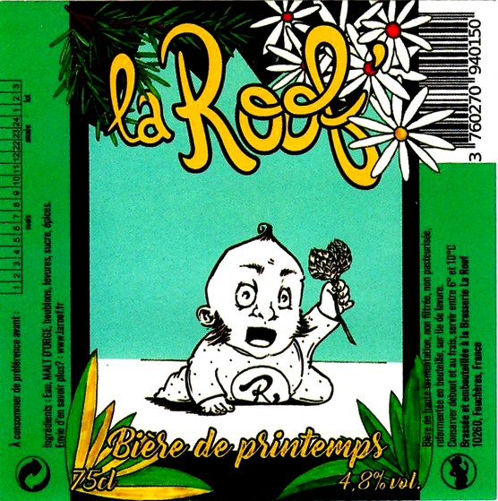 etiquette BRASSERIE LA ROOF 18