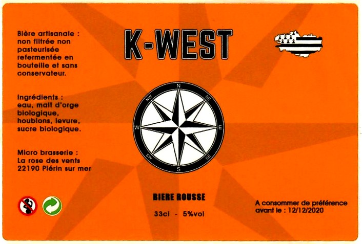 etiquette BRASSERIE LA ROSE DES VENTS 03