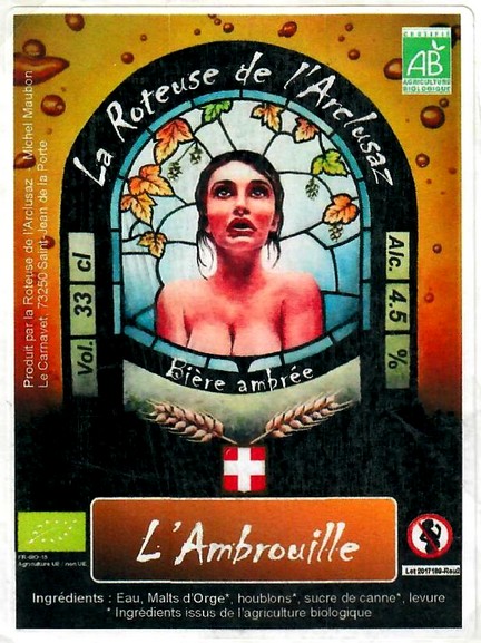 Etiquette BRASSERIE LA ROTEUSE DE L'ARCLUSAZ 09