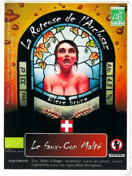 Etiquette BRASSERIE LA ROTEUSE DE L'ARCLUSAZ 12