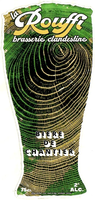 Etiquette BRASSERIE LA ROUFFI 01