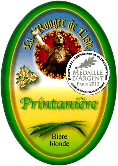 etiquette BRASSERIE LA ROUGET DE LISLE 121