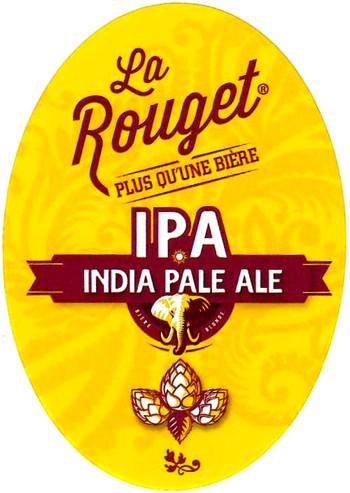 etiquette BRASSERIE LA ROUGET DE LISLE 95