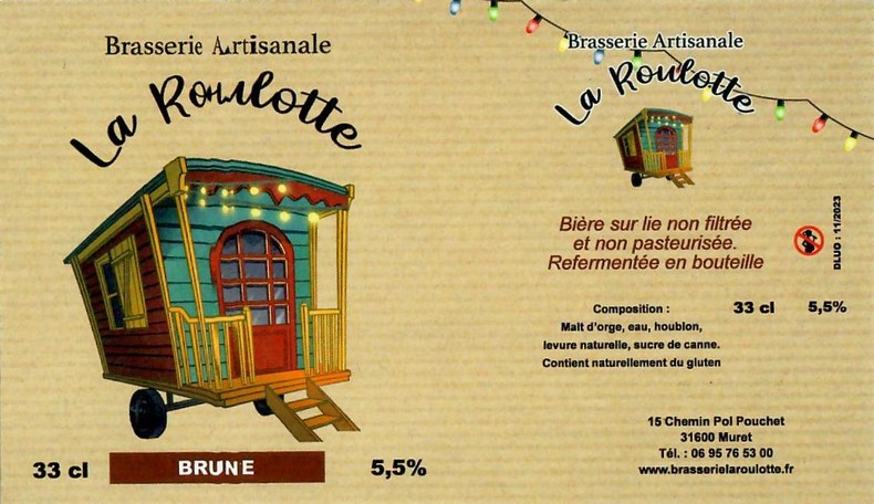 Etiquette BRASSERIE LA ROULOTTE 05