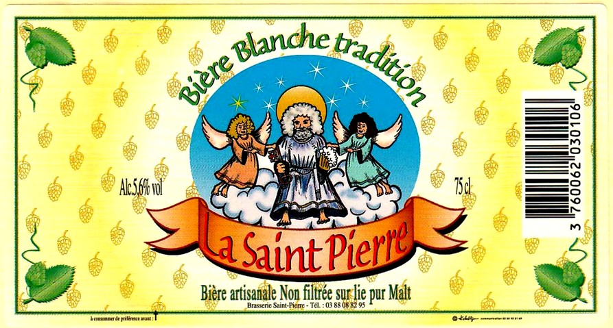 etiquette BRASSERIE de SAINT-PIERRE 03