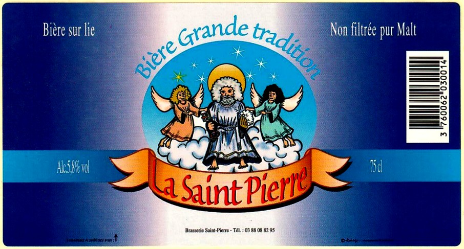 etiquette BRASSERIE de SAINT-PIERRE 05