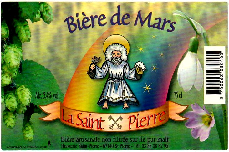 etiquette BRASSERIE de SAINT-PIERRE 09