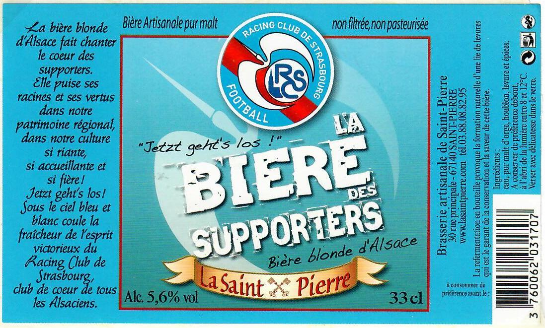 etiquette BRASSERIE DE SAINT PIERRE 101