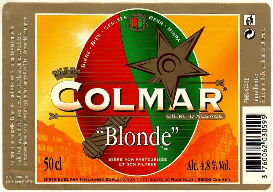 etiquette BRASSERIE DE SAINT PIERRE 105