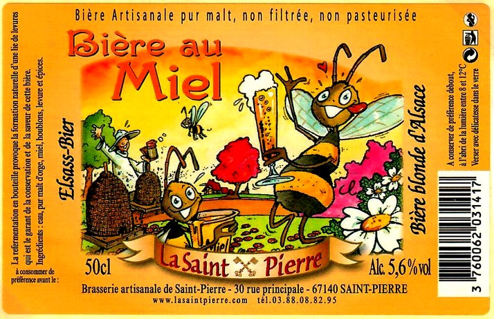 etiquette BRASSERIE de SAINT-PIERRE 11