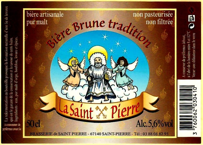 etiquette BRASSERIE de SAINT-PIERRE 12