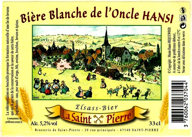 etiquette BRASSERIE de SAINT-PIERRE 18