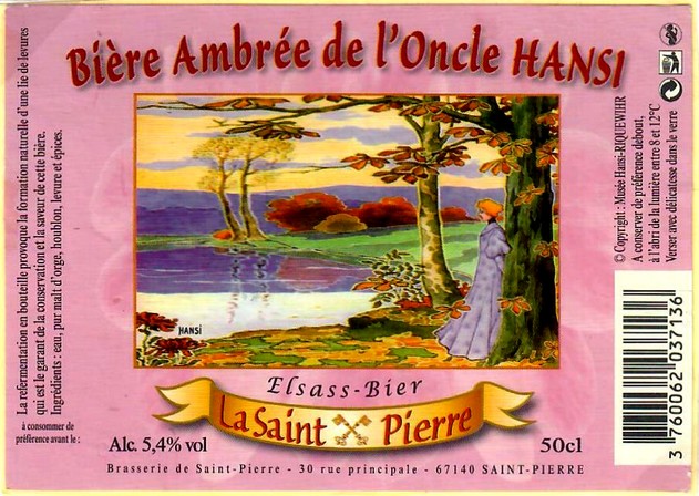 etiquette BRASSERIE de SAINT-PIERRE 23