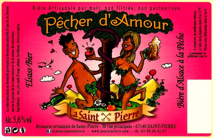 etiquette BRASSERIE de SAINT-PIERRE 27