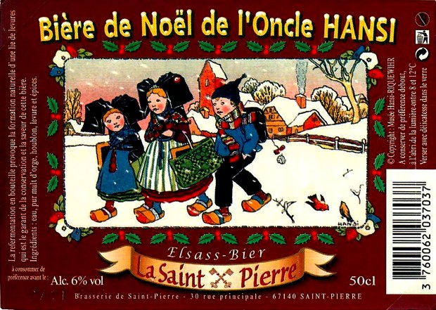 etiquette BRASSERIE de SAINT-PIERRE 36