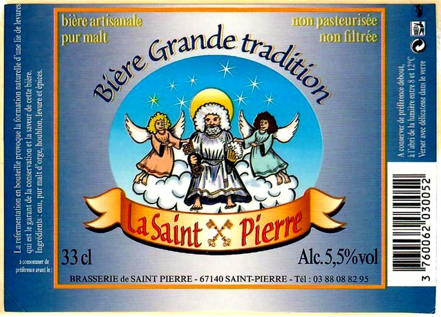 etiquette BRASSERIE de SAINT-PIERRE 49