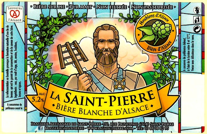 etiquette BRASSERIE DE SAINT PIERRE 63