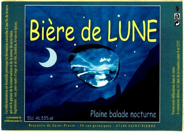 etiquette BRASSERIE DE SAINT PIERRE 73