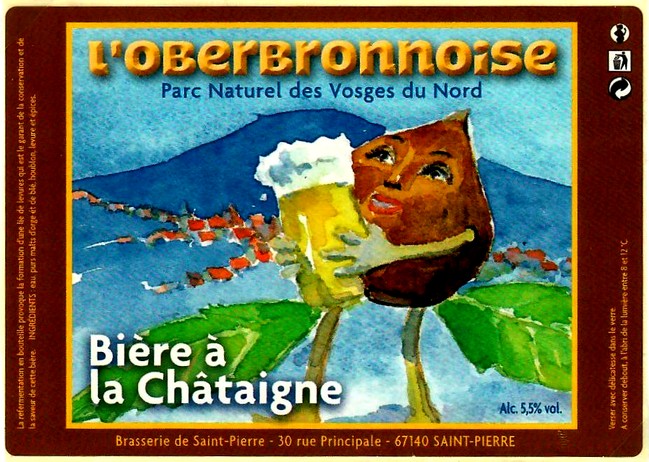 etiquette BRASSERIE DE SAINT PIERRE 76