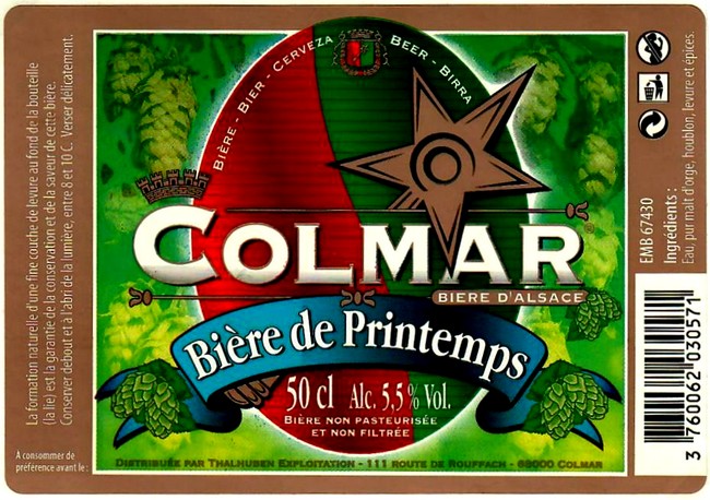 etiquette BRASSERIE DE SAINT PIERRE 92