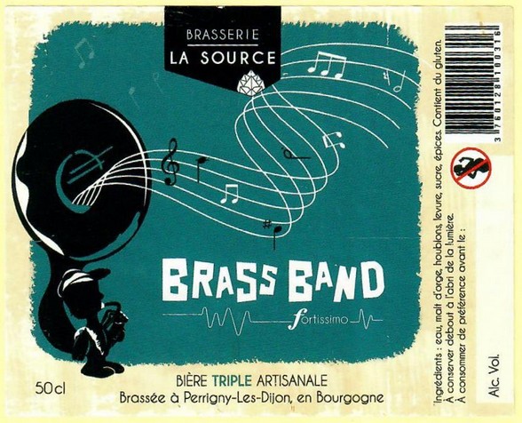 etiquette BRASSERIE LA SOURCE 31