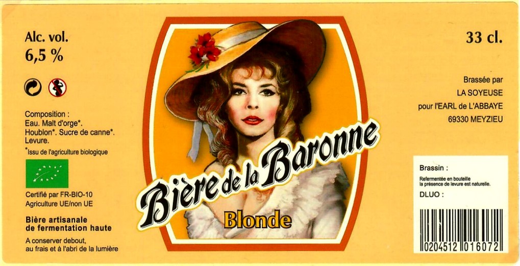 Etiquette BRASSERIE LA SOYEUSE 19