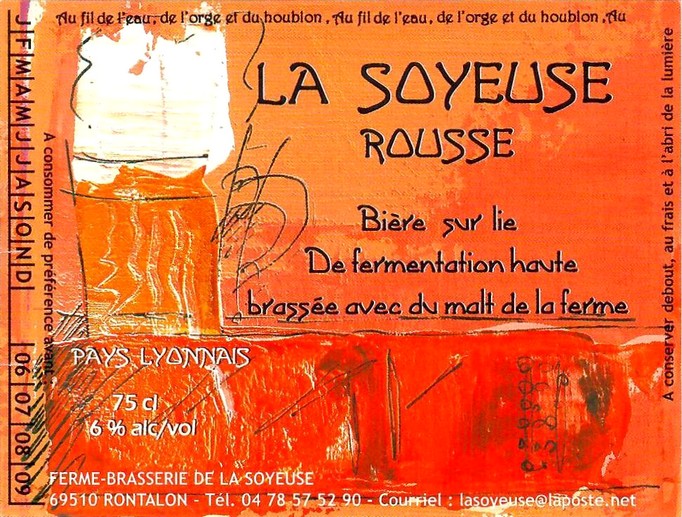 Etiquette BRASSERIE LA SOYEUSE 28