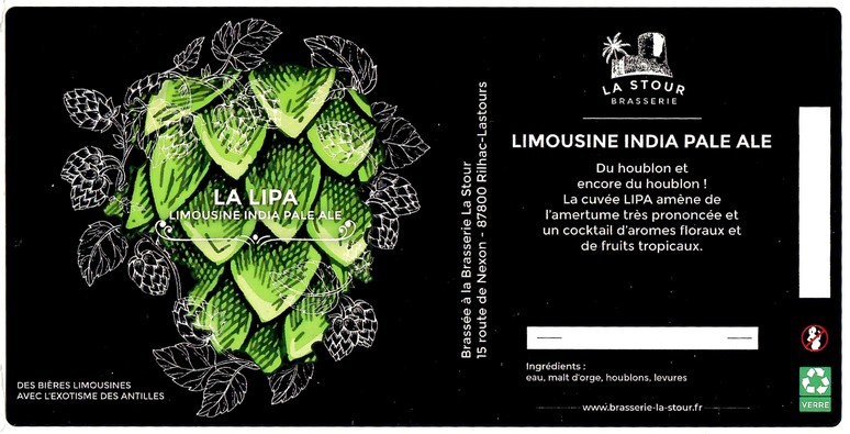 Etiquette BRASSERIE LA STOUR 06