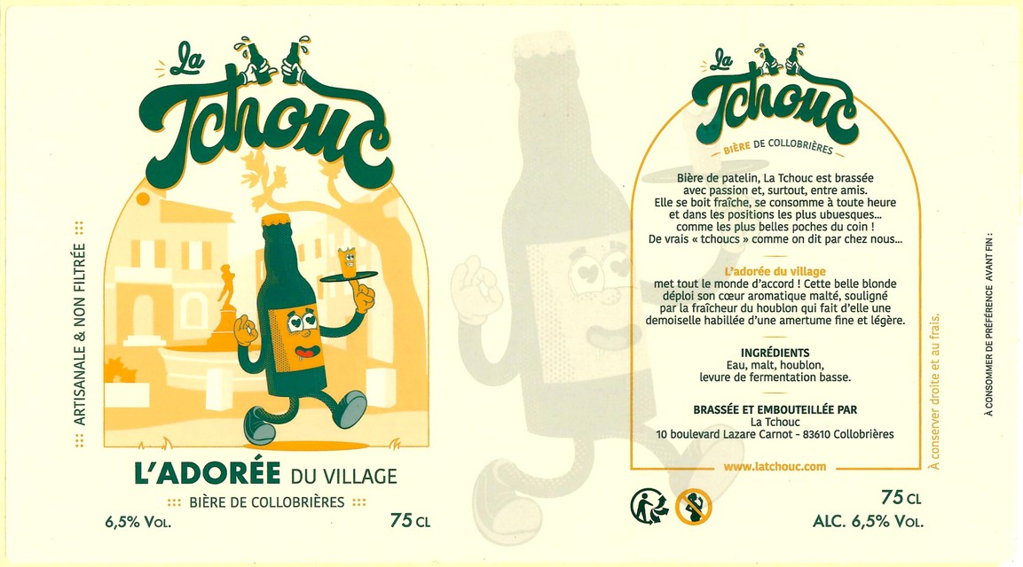 Etiquette BRASSERIE LA TCHOUC 05