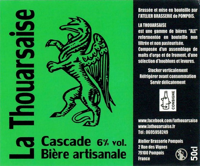 Etiquette BRASSERIE LA THOUARSAISE 05