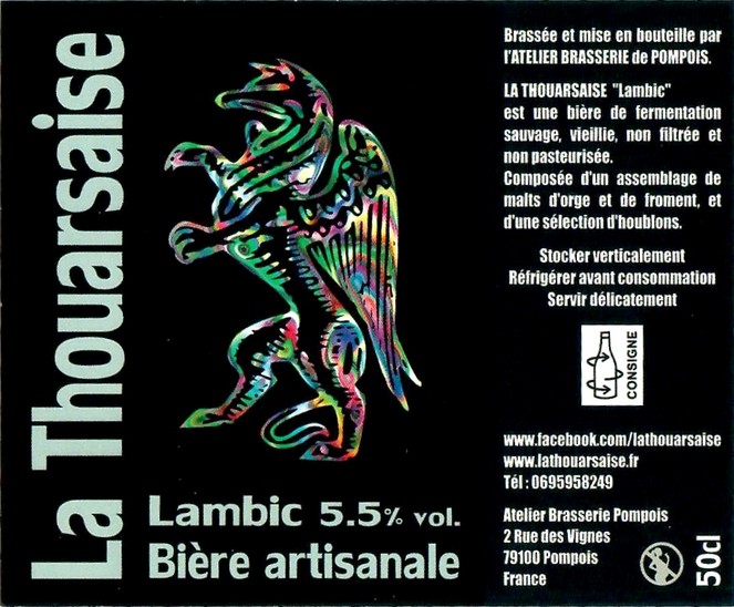 Etiquette BRASSERIE LA THOUARSAISE 06