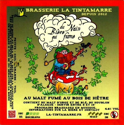 etiquette BRASSERIE LA TINTAMARRE 01