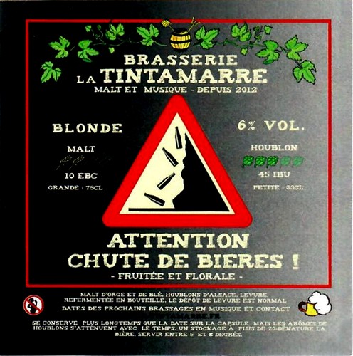 etiquette BRASSERIE LA TINTAMARRE 02