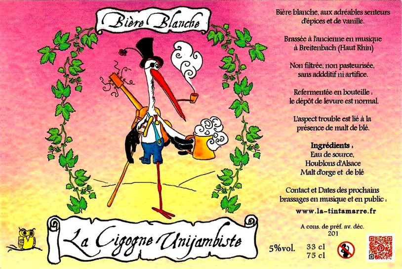 etiquette BRASSERIE LA TINTAMARRE 10