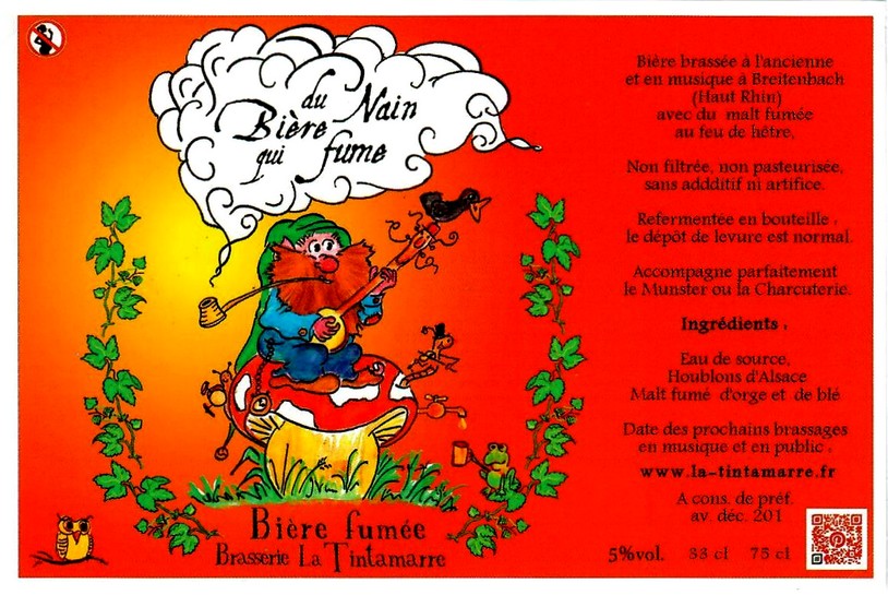 etiquette BRASSERIE LA TINTAMARRE 12