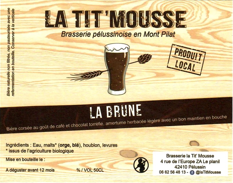 etiquette BRASSERIE LA TIT MOUSSE 04