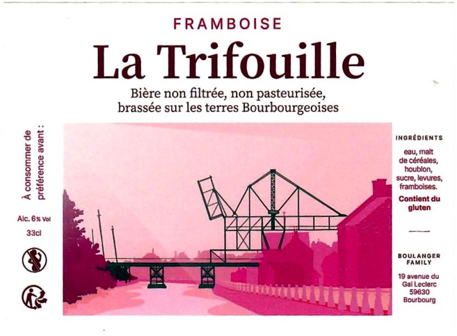 Etiquette BRASSERIE LA TRIFOUILLE 04