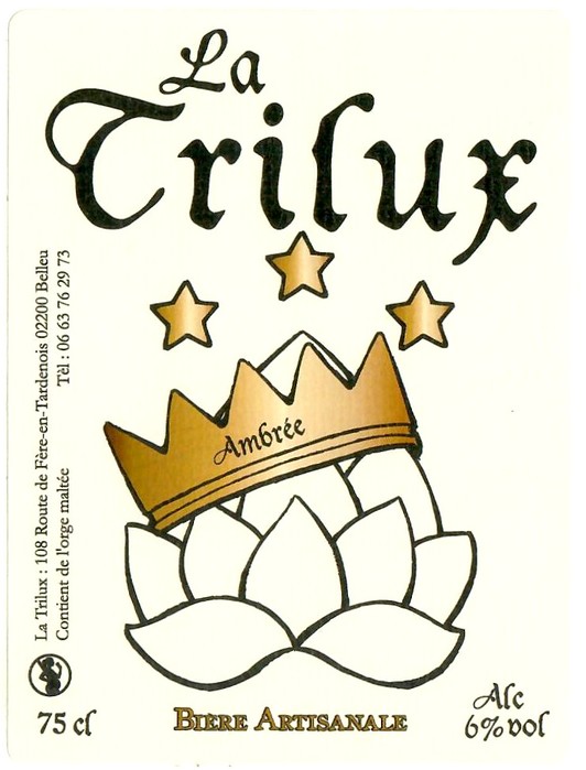 Etiquette BRASSERIE LA TRILUX 06
