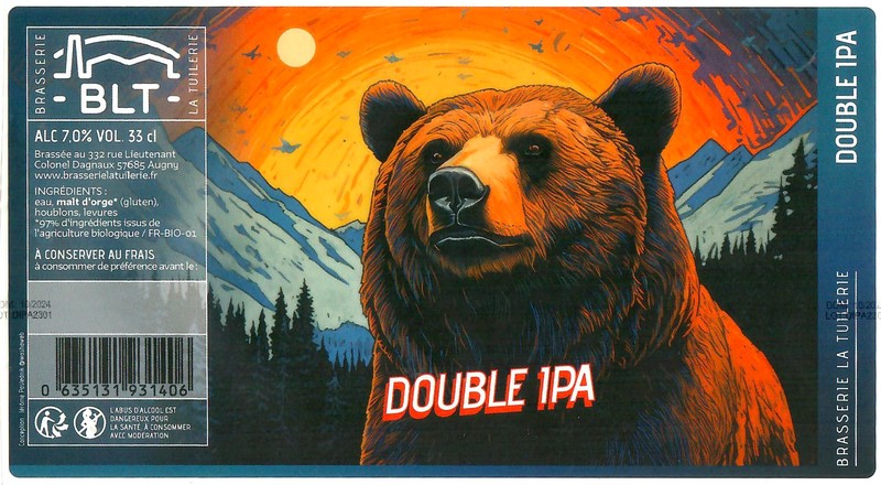 Etiquette BRASSERIE LA TUILERIE 37