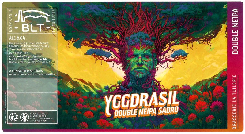 Etiquette BRASSERIE LA TUILERIE 39