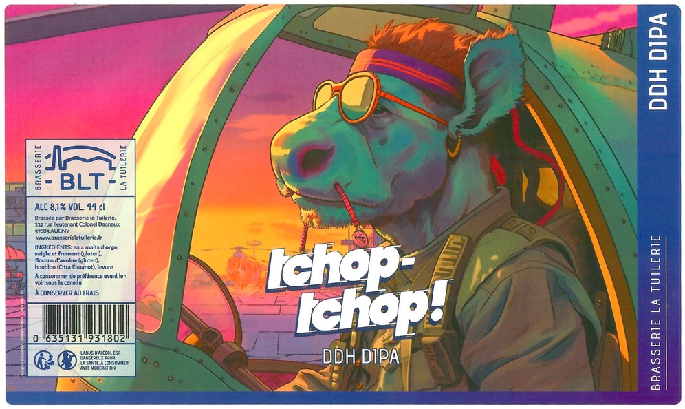 Etiquette BRASSERIE LA TUILERIE 40