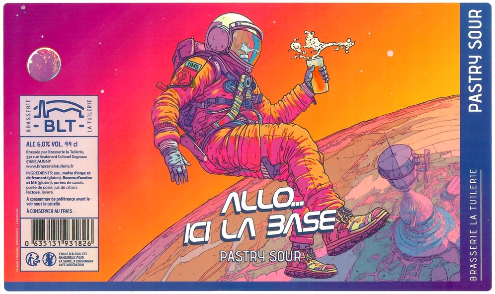 Etiquette BRASSERIE LA TUILERIE 41