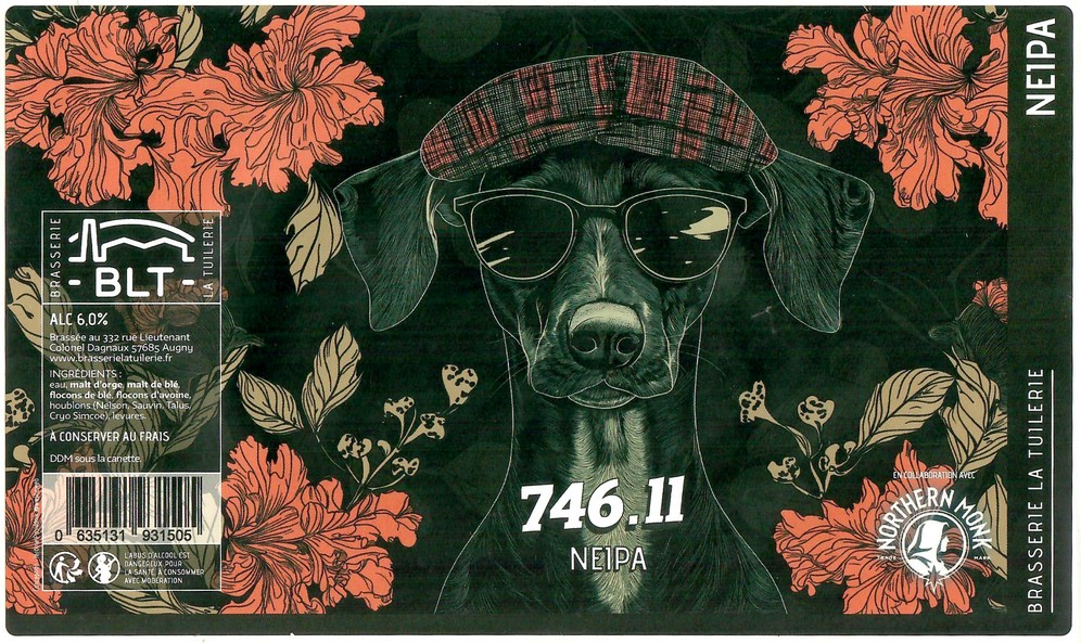 Etiquette BRASSERIE LA TUILERIE 56