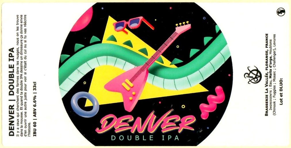 Etiquette BRASSERIE LA VALLEE FLORANGE 05