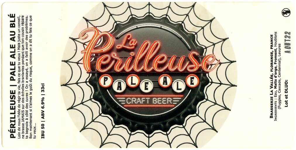 Etiquette BRASSERIE DE LA VALLEE FLORANGE 09