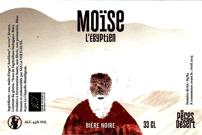 etiquette BRASSERIE LA VERTUEUSE 13